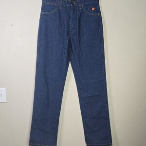 Wrangler  Fr Flame  Resistent 13 Original  Blue Denim Jeans  Size 31X34 NwT.